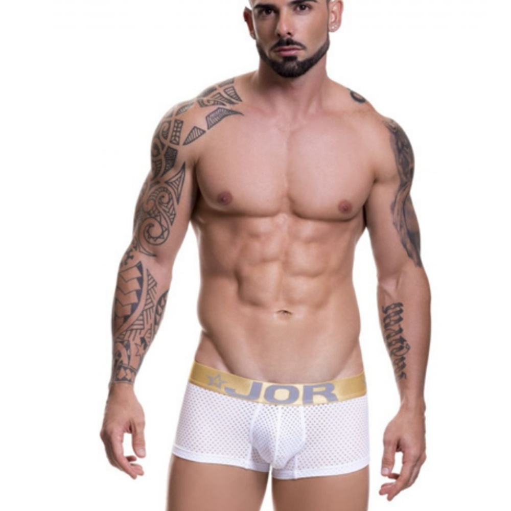 2/$32 - Jor • Cronos Boxer White Large /